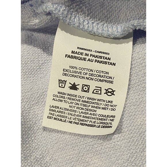 Women's Nike Big Logo Swoosh Check Cropped Sweatshirt Workout Sz 1X Cotton - Picture 9 of 10